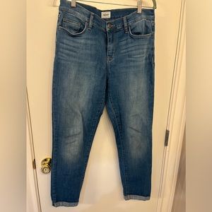 Hudson size 28 Natalie mid rise boyfriend jeans